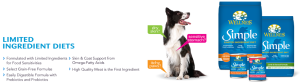 Limited ingredient dog food