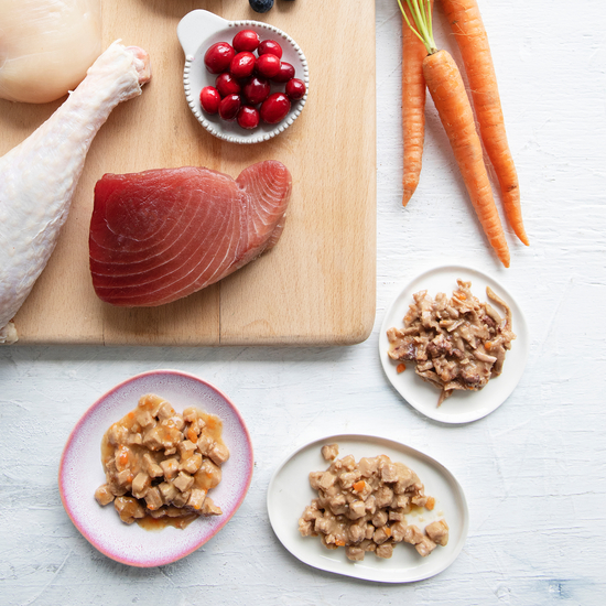 Wellness Healthy Indulgence Morsels for Cats with Salmon & Tuna in Savory Sauce Wellness