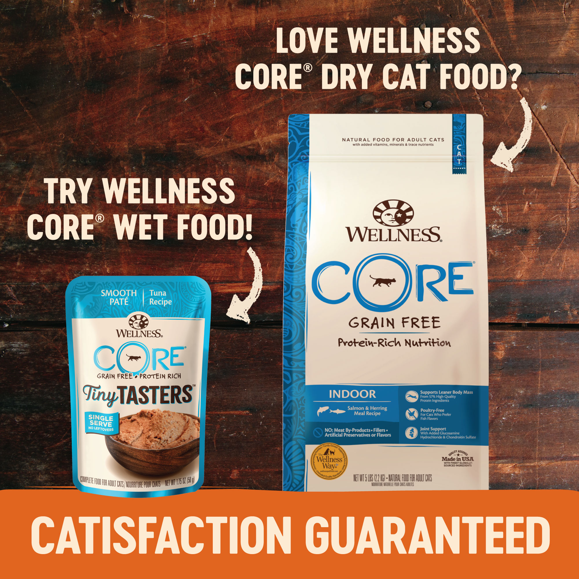 wellness beef and salmon cat food