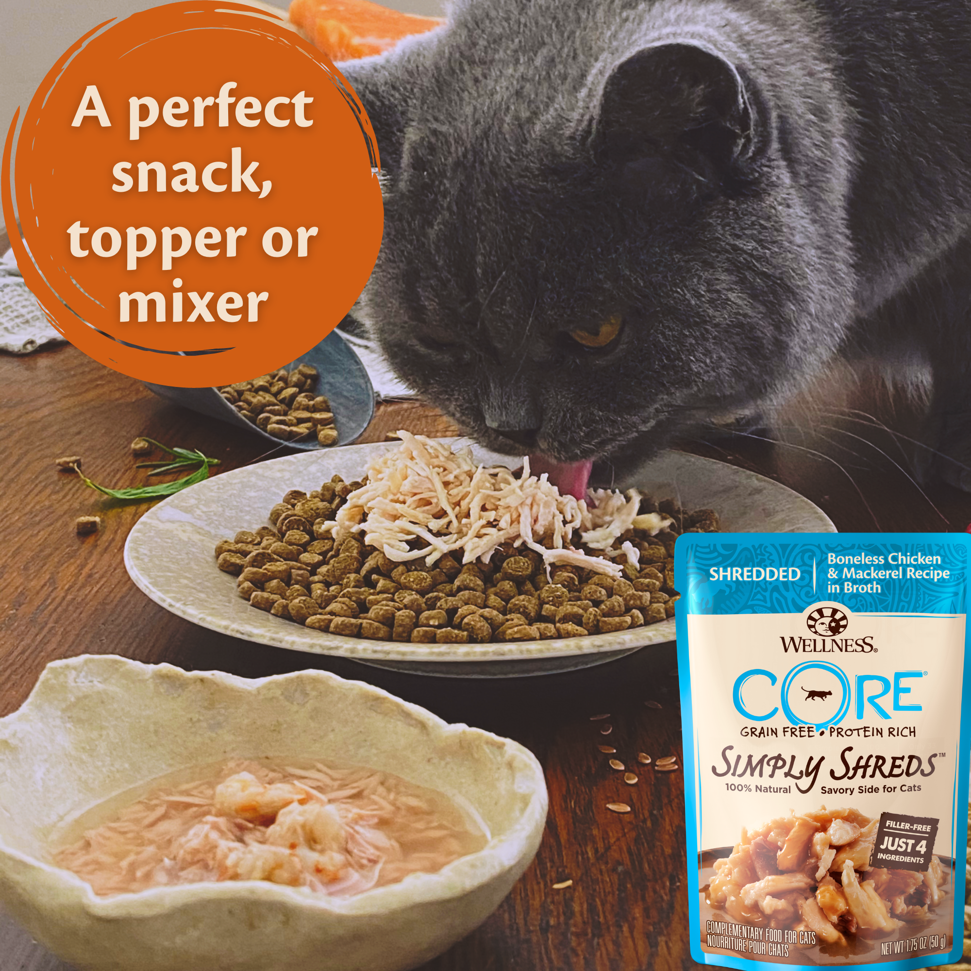 best shredded cat food